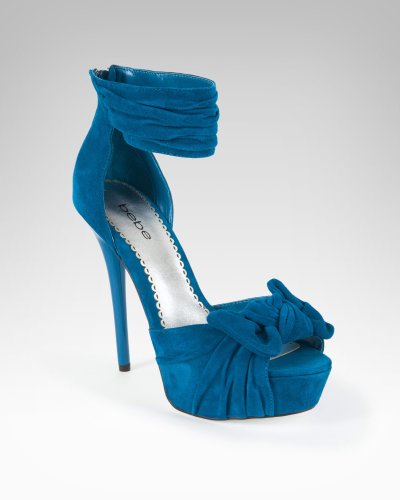 Luella Knotted Leather Platform Sandal