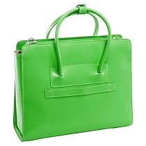 McKleinUSA LAKE FOREST 94331 Green Leather Women's Case w/ Removable Sleeve
