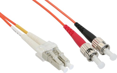 InLine LWL Duplex Kabel, LC/ST, 2m Preisvergleich
