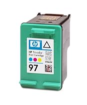 HP 97 Tri-Color Inkjet Print Cartridge with Vivera Inks (C9363WN#140)