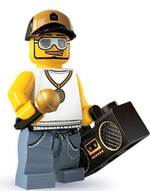 LEGO - Minifigures Series 3 - RAPPER