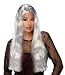 Third Party New : LONG GREY Witch Costume Wig