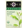 Stash Tea Organic Premium Green Tea, 18-Count Tea Bags (Pack of 6)