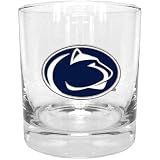 Bergamot Penn State Nittany Lions Set of 4 Double Rocks Glasses