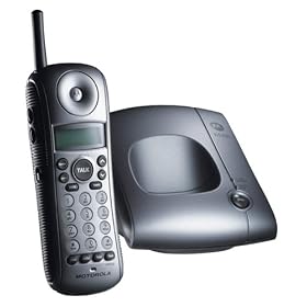 Motorola MA351 2.4 GHz Analog Cordless Phone with Caller ID (Silver)