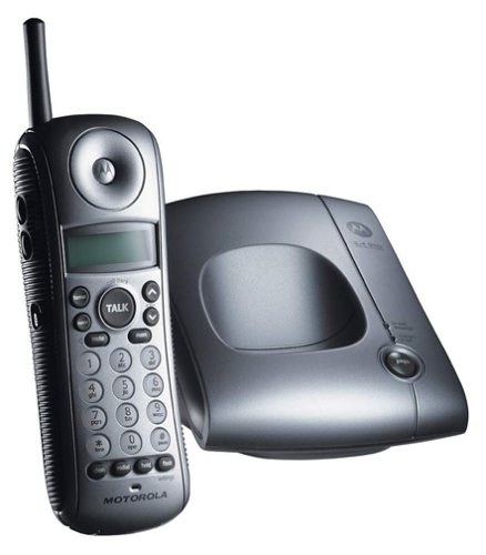 Motorola MA351 2.4 GHz Analog Cordless Phone with Caller ID (Silver)