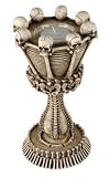 Chalice Votive / Candle Holder - Collectible Skeleton Candleholder