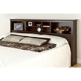 Monterey Storage Headboard - Espresso (King)