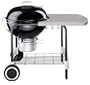 Weber 761001 22 1/2-Inch One-Touch Platinum Charcoal Grill, Black