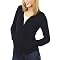 Mossimo&reg; Black: Ultrasoft Hoodie Cardigan - Ebony
