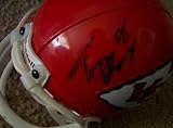 Tony Gonzalez autographed Kansas City Chiefs mini helmet