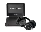 from View Quest View Quest Portable DVD Player with DJ Style Headphones - Grey Model DVDHP-G