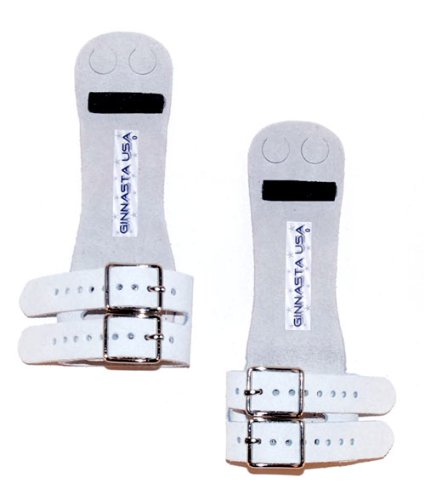 Ginnasta USA Power Double Buckle Gymnastics Grips - Ladies Uneven Bars, 2 (6 1/8