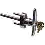 National Hardware V7643 Garage Door Locking T-Handle, 5/16-Inch Square Shaft by 3-3/4-Inch, Chrome