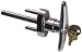 National Hardware V7643 Garage Door Locking T-Handle, 5/16-Inch Square Shaft by 3-3/4-Inch, Chrome
