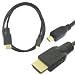 Micro HDMI High Speed Male to HDMI Male Cable 3FT for Creative Vado HD Series