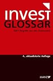Investglossar: 1588 Begriffe aus der Finanzwelt