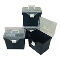 Iris Set of 4 Handy File Boxes with Organizers