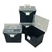 Iris Set of 4 Handy File Boxes with Organizers