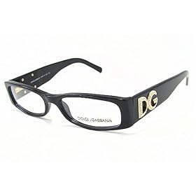 DOLCE and GABBANA D&G DG 3058-B 3058B Black 501 Optical Eyeglasses Frame 51x16