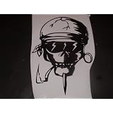 Biker Skull Skulls Trailer Hood Decal Decals 22 X 17 by Superb
