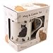 Mug & Coaster Set, Cats - Great Gift for Tea Drinkers (Other Designs Available)
