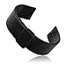 Threeeggs Moto 360 2 Watch Band (2nd Gen, 46mm 2015) Stainless Steel Watch Strap Adjustbable Bracelet Band (Mesh Black)
