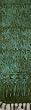 Batik Scarf - Light Blue Dots on Green