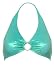  : Cosabella Casino halter bikini top with ring detail
