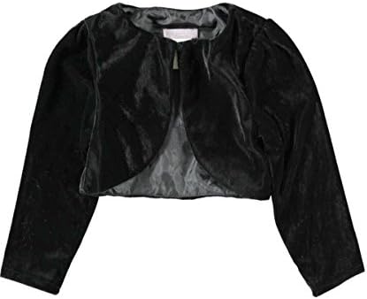 Sugar Plum Little Girls' "Velour 1-Button" Shrug