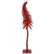 5' Pre-Lit Fantasy Red Tree
