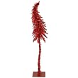 5' Pre-Lit Fantasy Red Tree