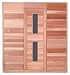 Infra-Core Cedar Front Dual Sauna