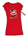 Paul Frank Straight Perm Bangs Hot Iron Red * THIN * T-Shirt