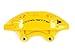 ACDelco 172-2623 GM Original Equipment Yellow Front Driver Side Disc Brake Caliper without Brake Pads or Bracket
