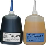 セメダイン　メタルロックＹ６１１黒Ｓ　６００ｇセット　3646220 AY099