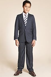 Autograph Single Breasted 1 Button Fine Stripe Jacket