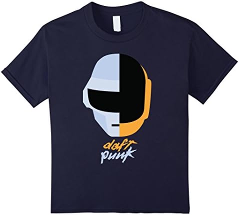 Kids Daft Punk Retro t-shirt 8 Navy