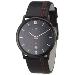 Skagen Herrenarmbanduhr Slimline Stahl 681 XLBLBR