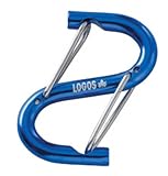 ロゴス(LOGOS) Sガタカラビナ ブルー 84330254