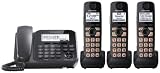 Panasonic KX-TG4773B Dect_6.0 3-Handset 1-Line Landline Telephone