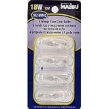 Intermatic #ML18W4C 4PK 18W Clear Wedge Bulb