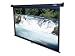 Elite Screens Manual Pull-Down Projection Screen (135-inch, Matte White Screen, Black Case) Image