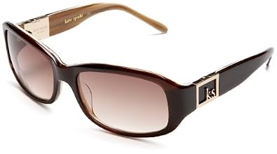 Click here to buy KATE SPADE SUNGLASSES KS MARLI S 01M8 CRYCHOCO BUTTER by Kate Spade.