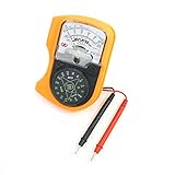 uxcell デジタルマルチメータ　電子部分　素晴らしいアクセサリー　プローブリード径ルデザイン1ohm-1Kohm