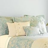 Sanibel Heritage Style Duvet Cover in Eggshell Linen Size: King