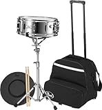 Pearl SK-800C 14x5  Steel Snare Drum Education Kit with Rolling Cart