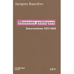 Moments politiques - Interventions 1977-2009