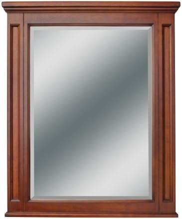 Kaco International 9600-0038-1005  Williamsport Hardwood Mirror, Distressed Cherry Sherwin Williams Finish