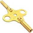 Double End Clock Winding Key Clockmaker Tool Sz 4